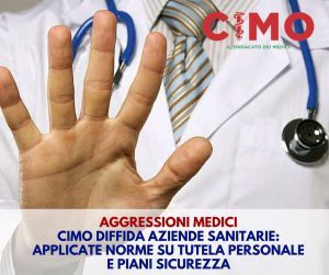 CIMO SCRIVE A TUTTI I D.G. DELLE AZIENDE SANITARIE - www.cimosicilia.org