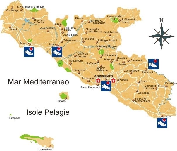 TERRITORIO DELLA ASP DI AGRIGENTO - www.cimosicilia.org